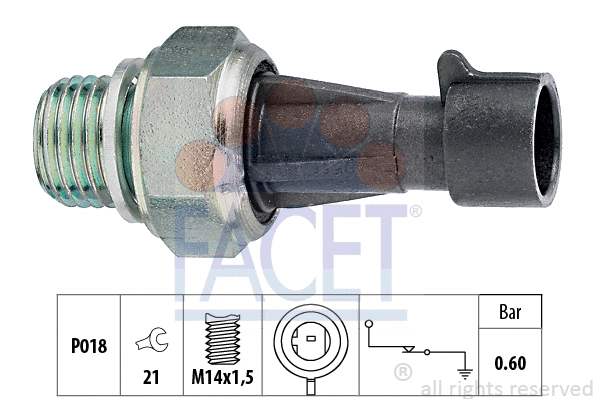 Oil Pressure Switch (7.0129)