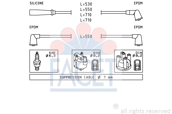 Ignition Cable Kit (4.9413)