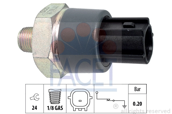 Oil Pressure Switch (7.0166)