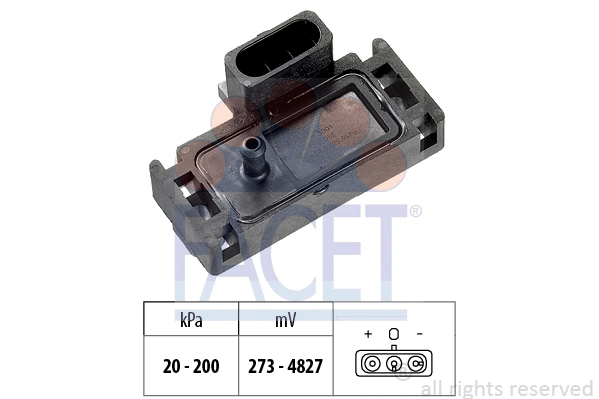 Air Pressure Sensor, altitude adaption (10.3004)