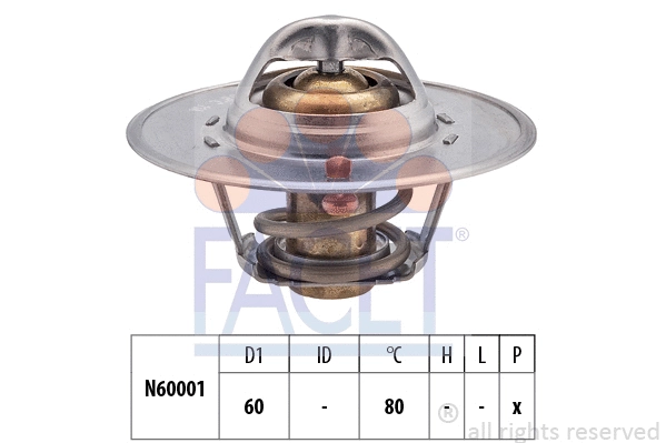 Thermostat, coolant (7.8465S)
