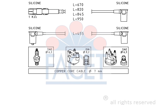 Ignition Cable Kit (4.9300)