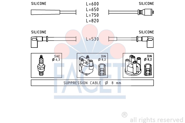 Ignition Cable Kit (4.9078)