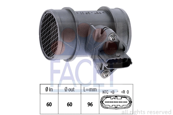 Mass Air Flow Sensor (10.1038)