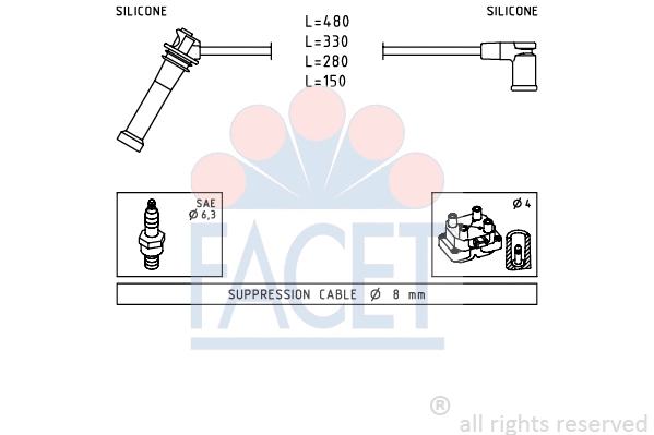 Ignition Cable Kit (4.7245)