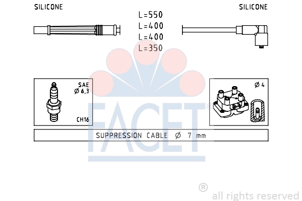 Ignition Cable Kit (4.7229)