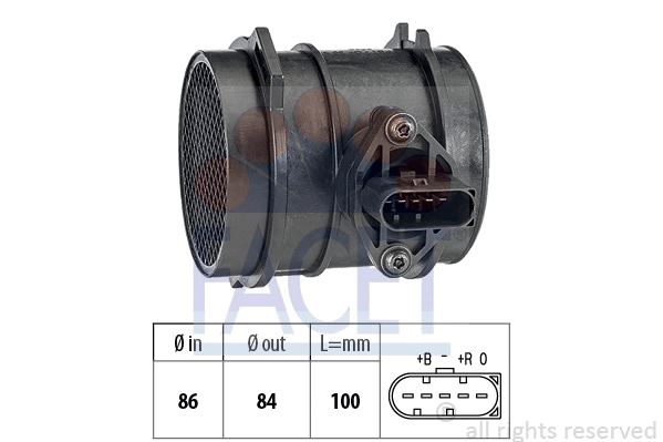 Mass Air Flow Sensor (10.1444)