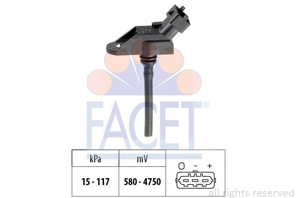 Air Pressure Sensor, altitude adaption (10.3054)