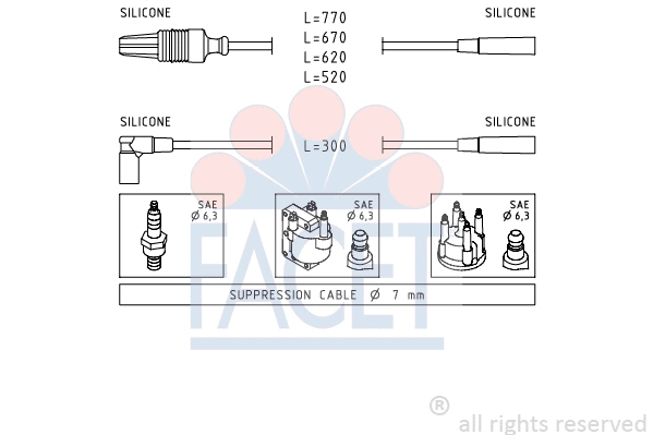 Ignition Cable Kit (4.8780)