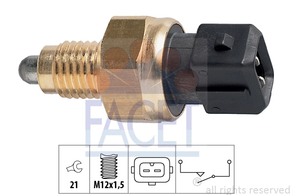 Switch, reverse light (7.6131)