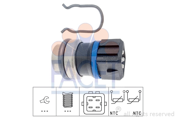 Sensor, coolant temperature (7.3146)