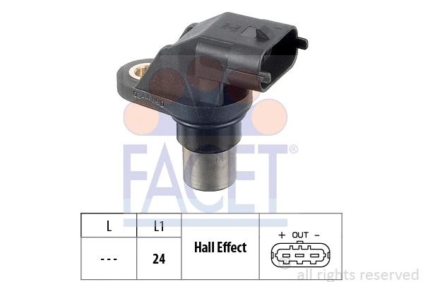Sensor, crankshaft pulse (9.0344)