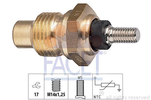 Sensor, coolant temperature (7.3003)