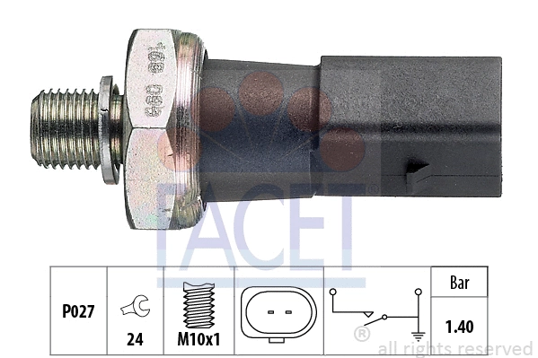 Oil Pressure Switch (7.0168)