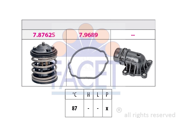Thermostat, coolant (7.8763K)