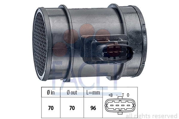 Mass Air Flow Sensor (10.1276)