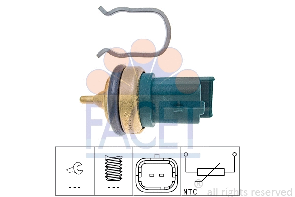 Sensor, coolant temperature (7.3328)