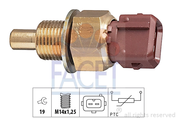 Sensor, coolant temperature (7.3321)