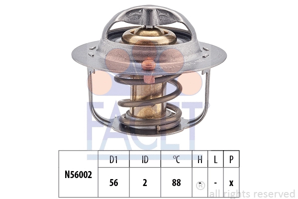 Thermostat, coolant (7.8952S)