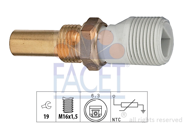 Sensor, coolant temperature (7.3238)