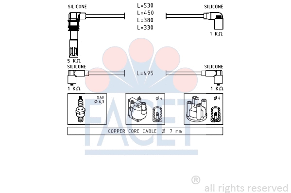 Ignition Cable Kit (4.9580)