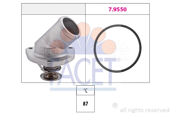 Thermostat, coolant (7.8402)