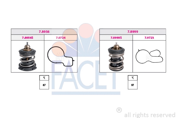 Thermostat, coolant (7.7984KK)