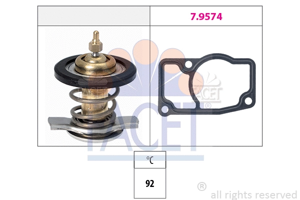 Thermostat, coolant (7.8607)