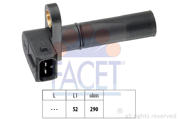 Sensor, crankshaft pulse (9.0035)