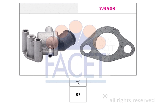 Thermostat, coolant (7.8107)