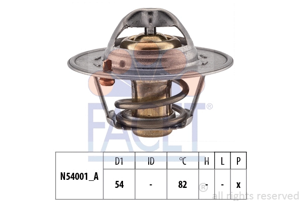 Thermostat, coolant (7.8337S)