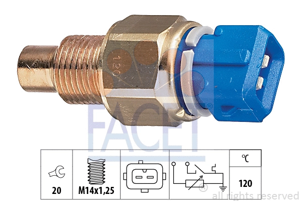 Sensor, coolant temperature (7.3558)