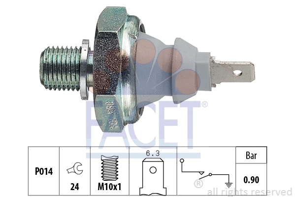 Oil Pressure Switch (7.0095)