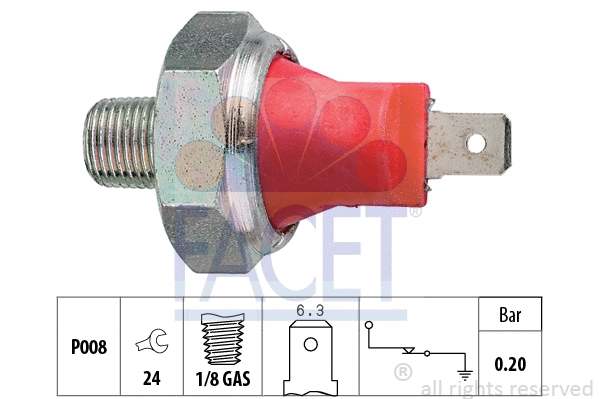 Oil Pressure Switch (7.0035)