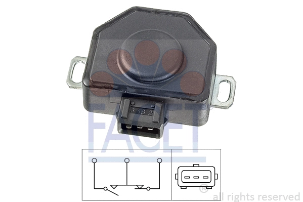 Sensor, throttle position (10.5078)