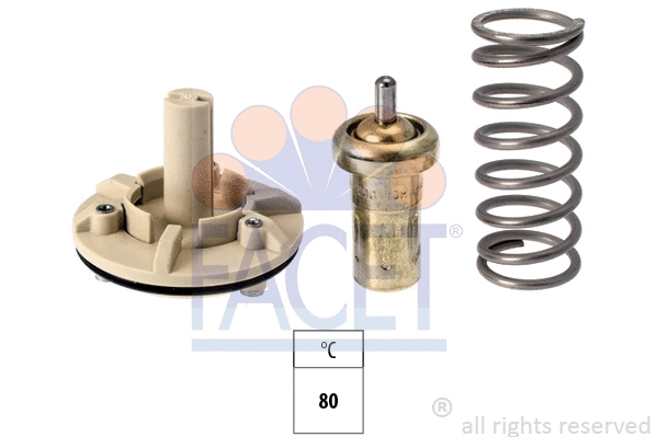 Thermostat, coolant (7.8689S)