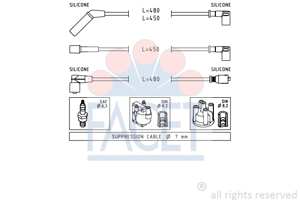 Ignition Cable Kit (4.9634)