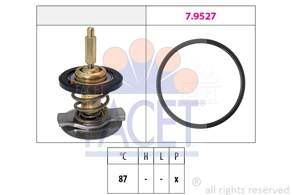 Thermostat, coolant (7.8807)