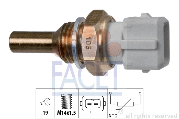 Sensor, coolant temperature (7.3126)