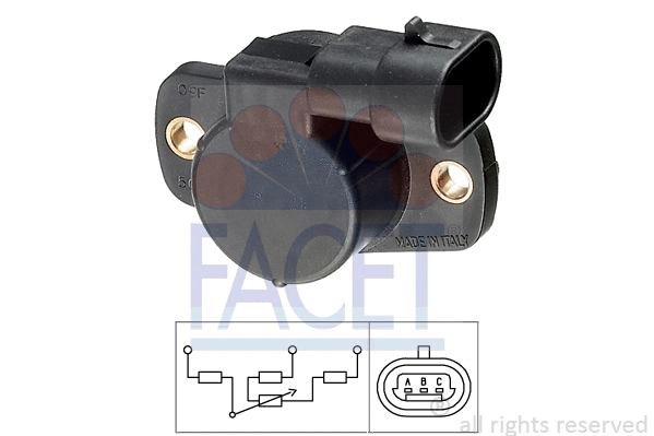 Sensor, throttle position (10.5083)
