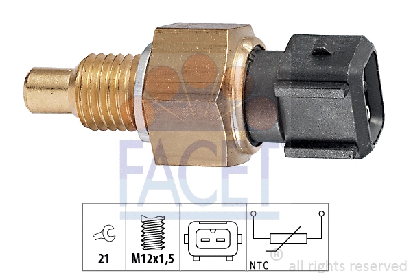 Sensor, coolant temperature (7.3303)
