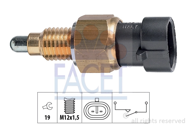 Switch, reverse light (7.6249)
