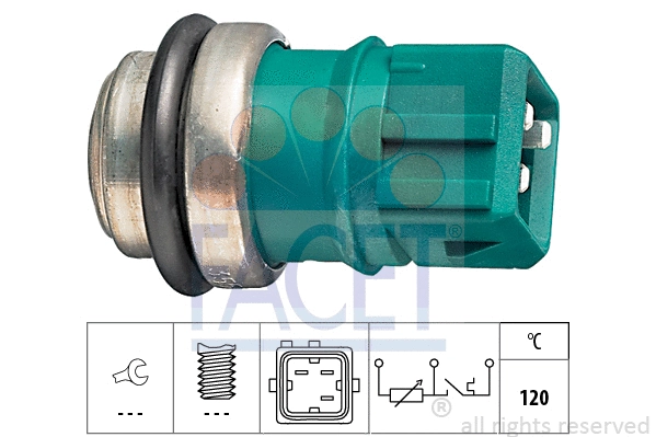Sensor, coolant temperature (7.3550)