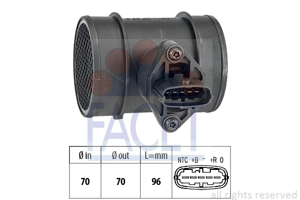 Mass Air Flow Sensor (10.1264)
