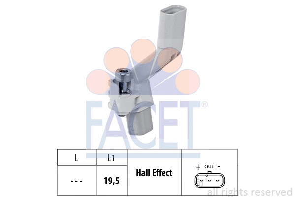 Sensor, crankshaft pulse (9.0708)