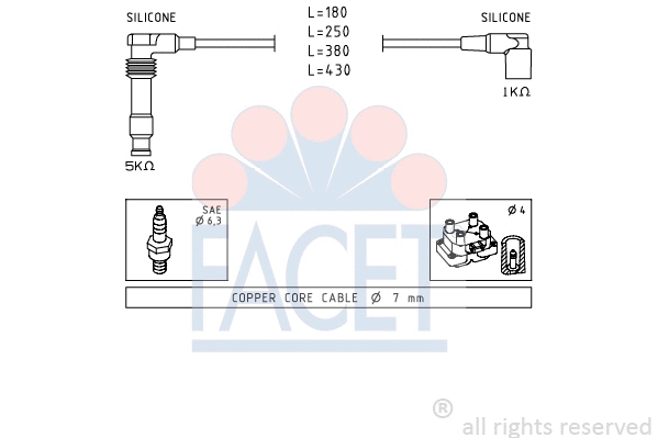 Ignition Cable Kit (4.9562)