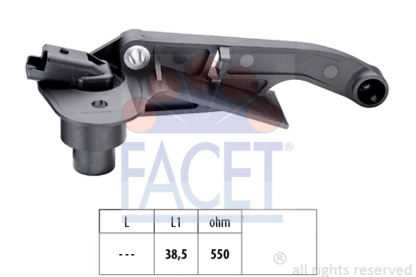 Sensor, crankshaft pulse (9.0177)