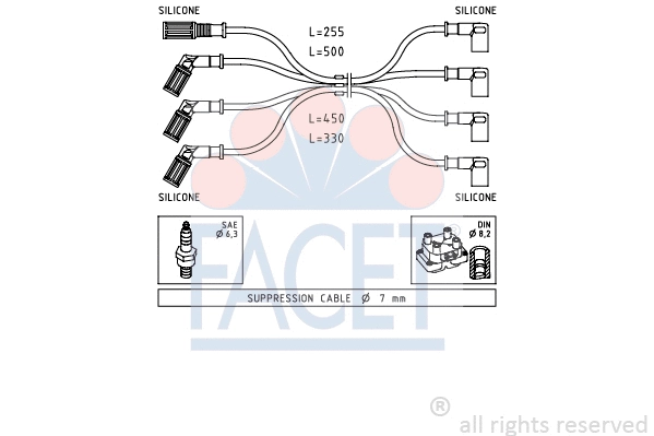 Ignition Cable Kit (4.8887)