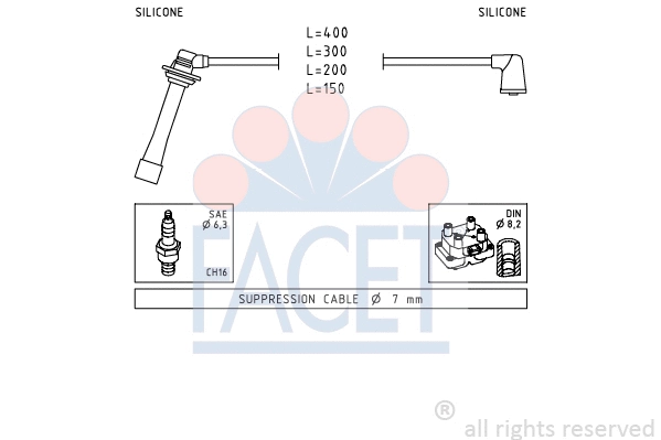 Ignition Cable Kit (4.9745)