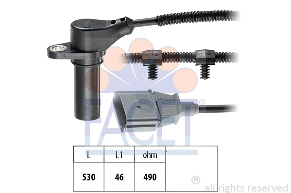 Sensor, crankshaft pulse (9.0504)